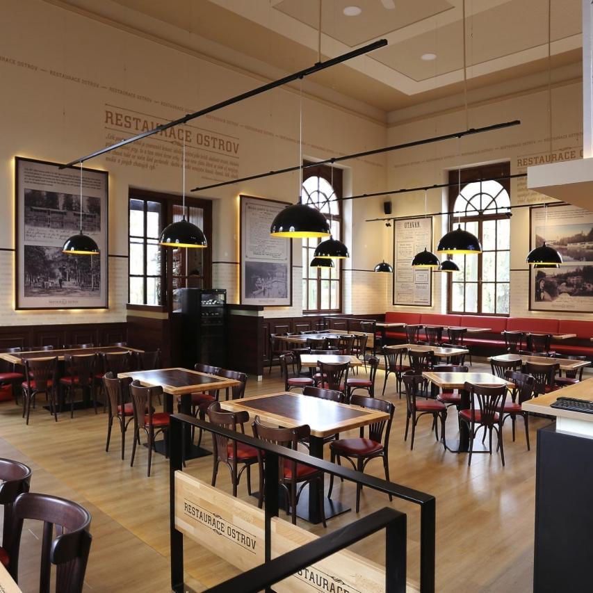 Penzion Restaurace Ostrov Pisek  Exterior photo